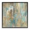 Stupell Industries Complex Abstract with Blue Framed Giclee Wall Art Design by Justin Turner